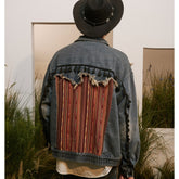 Unisex Jacket Retro Washed Denim Jacket for Men and Women Spring and Autumn Coat